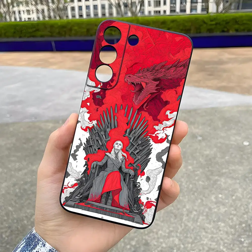 G-Game Of Thrones Phone Case For Samsung A25 A13 A33 5G A54 A36 A35 A56 A52 A14 Shockproof Soft Cover