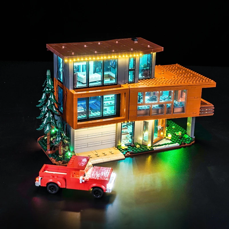 

Vonado 5V LED lighting 21354 set suitable for Twilight The Cullen House building block gift (excluding building blocks)