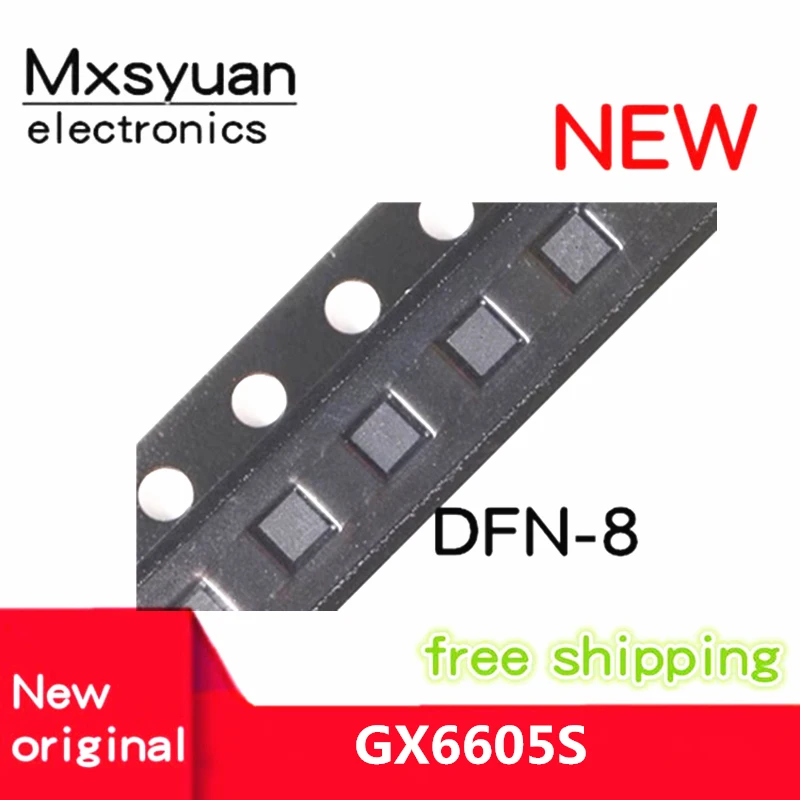 2 pçs ~ 10 pçs/lote novo original gx6605s qfn