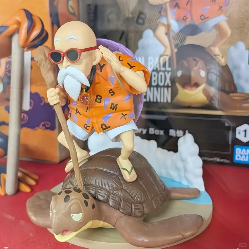 

Оригинальный Bandai Banpresto Dragon Ball Master Roshi History Box ПВХ 11 см аниме модель персонажа коллекция игрушка в подарок