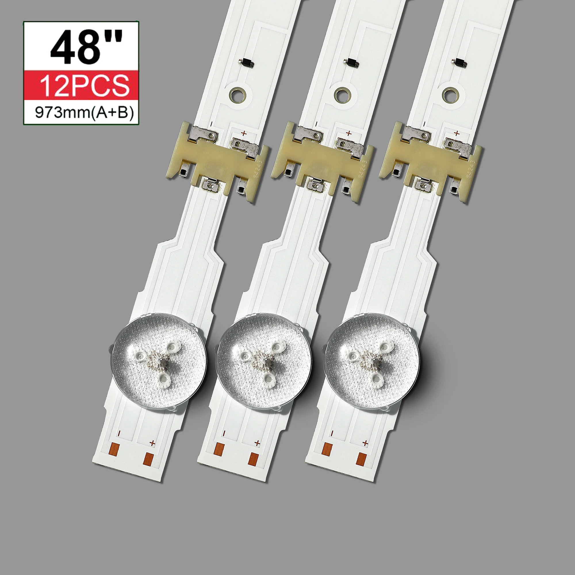 Striscia LED per Sam-sung UE48JU6400 V5DU-480DCA-R1 V5DU-480DCB-R1 BN96-34793A 34794A UE48JU6500 muslimue48ju7