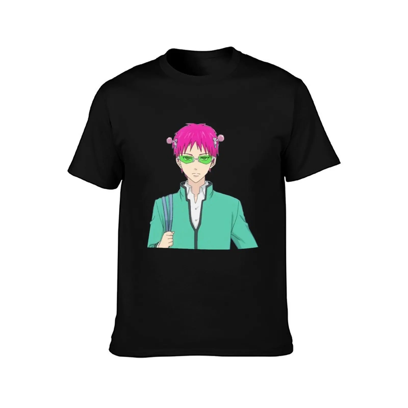 The Disastrous Life of Saiki K. T-Shirt Summer Casual Cotton Tee Oversized Streetwear Tops Vintage Graphic Print 100% Cotton
