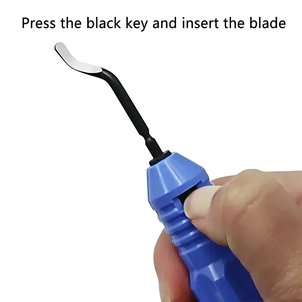 Hand Burr Trimming Knife Scraper Chamfer Deburring Tool for 3D Printer Parts Copper Tube Reamer Tool Model Pruning Device Kit