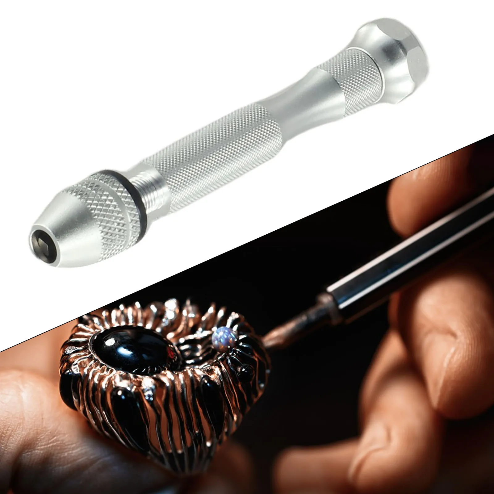 Spannfutter, Handbohrmaschine, Haus und Garten, 1/11 Stück, tragbar, silberfarben, 0,3–3,2 mm, 1,0/1,5/2/2,5/3 mm, 3,74 Zoll, 95 mm Bohrer
