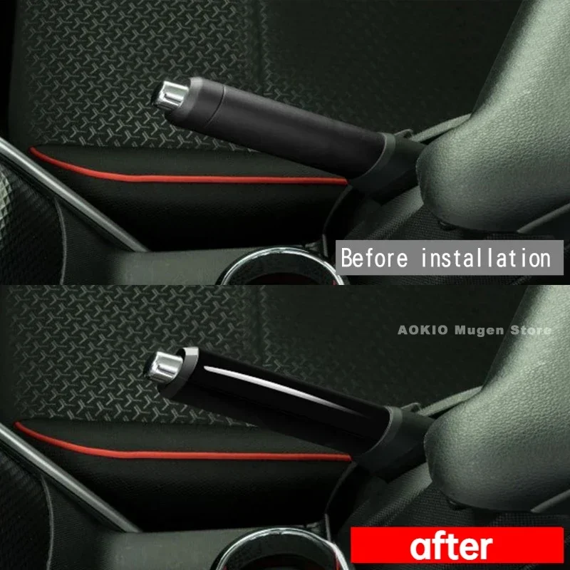 Center Console Gear Shift Handbrake Cover Handbrake Handle Decoration Set for Toyota RAIZE ROCKY Interior Accessories 2021-2023