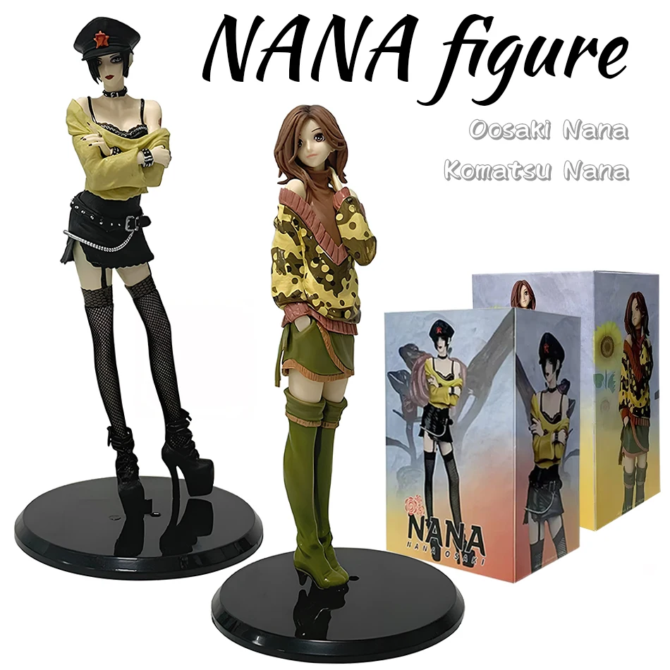 22cm NANA Komatsu Nana Oosaki Nana 1/8 Hobby Max Japońska Figurka Anime PVC Zabawka Kolekcjonerska Model Lalka