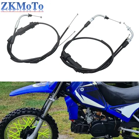 Motorcycle PW50 PW80 Carburetor Throttle Cable Assembly For YAMAHA PW PY BW 50 80 Dirt Bike Motocross Universal Accessory