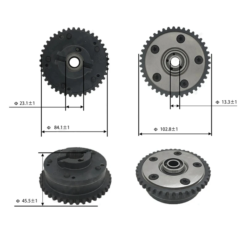 11367534718 Timing Gear Phase Adjuster Camshaft Sprocket Auto For BMW 550I 650I 750Li X5 4.4L 4.8L