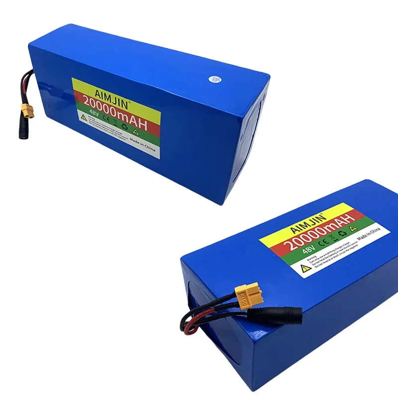 48V 20Ah 18650 Lithium Battery 54.6V 13S5P Rechargeable Battery 1500W Power Equipment, Power Tools, Backup Power Battery Pack