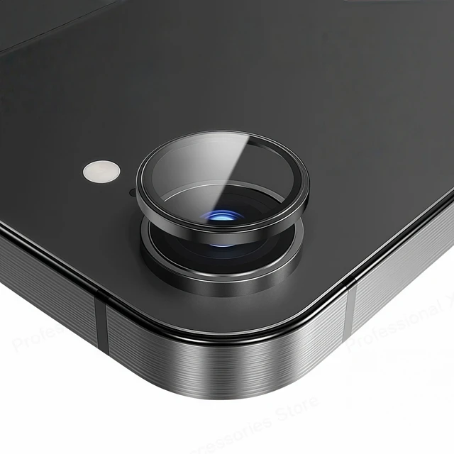 Bunter Kameraobjektivschutz für iPhone 16e Metall-Objektivring Gehärtetes Glas Hülle für iPhone 17E 16E 17 16 15 14 Pro Objektivabdeckung