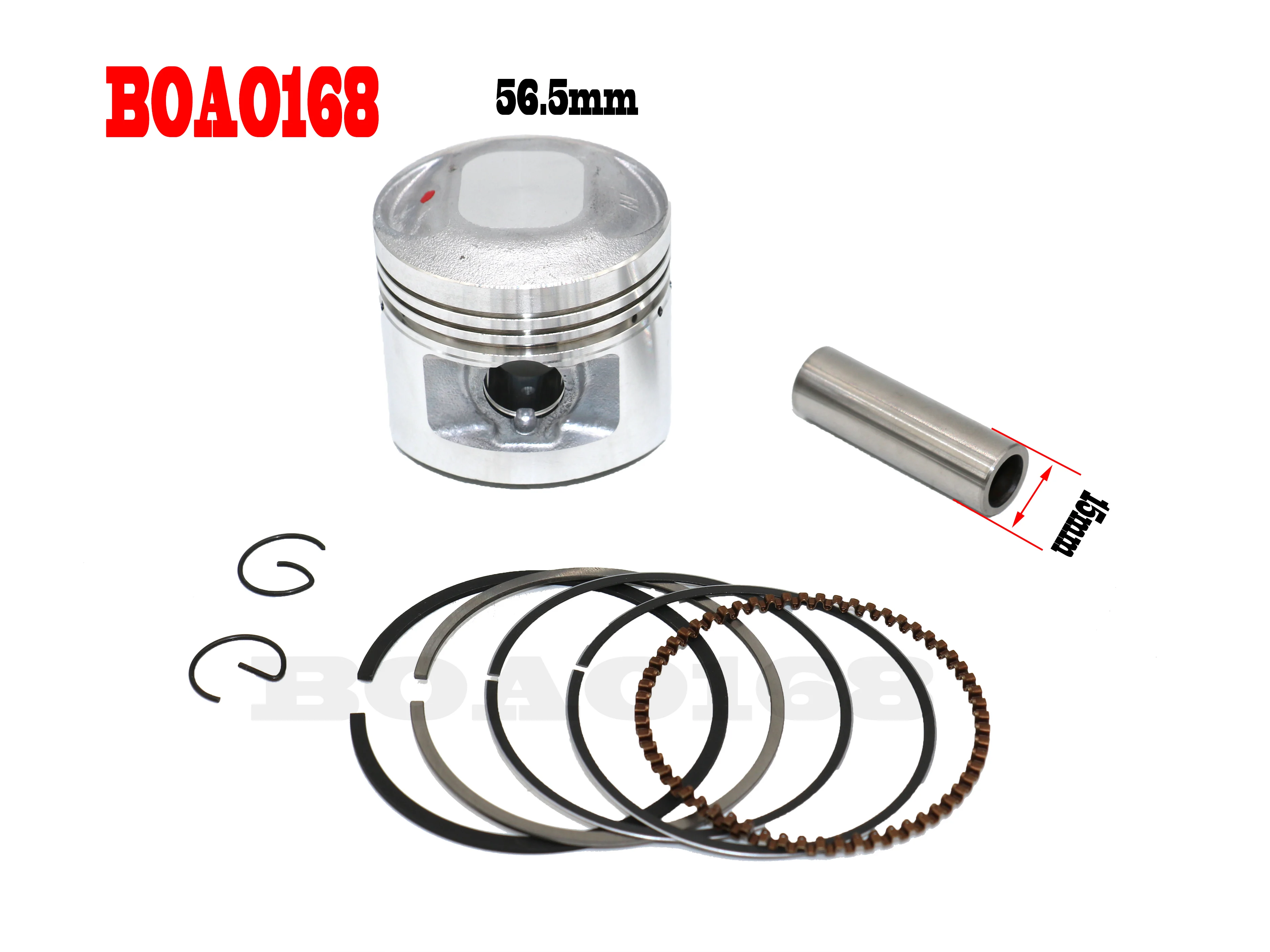 Motorcycle Engine Piston Cylinder Top End Rebuild Kits For Honda CB125S CL125S XL125 SL125 CB CL XL SL 125 125S 76-85 Accessori