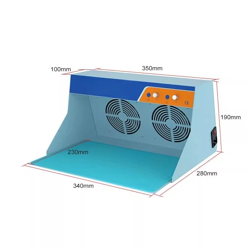 Dust-free workbench screen change filter purification, dust removal small table operation table