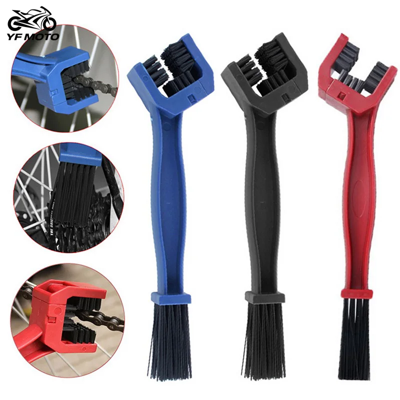 

Motorcycle Accessories Portable Chain Brush Universal Cleaner Motocross Cover For Honda Adv 150 Mt09 Ktm 390 Kawasaki Ninja 650