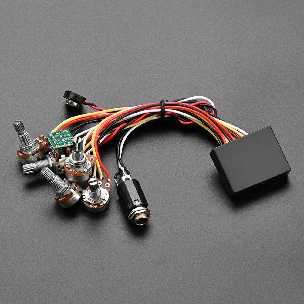 

Bass Preamp Circuit For Guitar Bass Active Tone Control Wiring Harness Music Instrument Part Amplifier