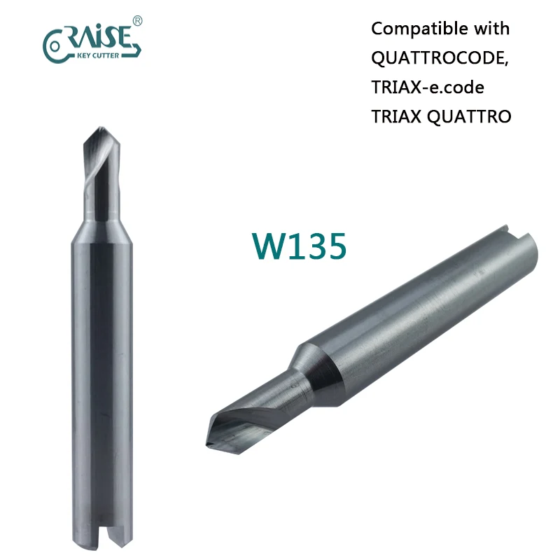 

RAISE Milling Cutter W135M Compatible with SILCA W135 SILCA QUATTROCODE TRIAX QUATTRO Key Cutting Machine