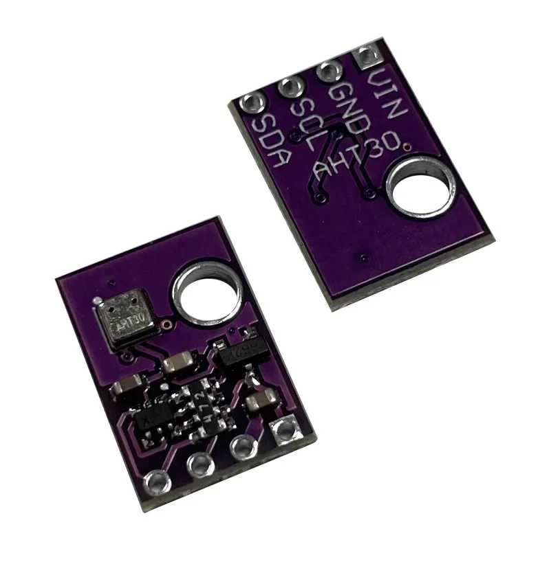 Temperatura e Umidade Sensor Sonda, Sinal Digital, Alta Precisão, Módulo Placa Arduino, I2C, AHT30