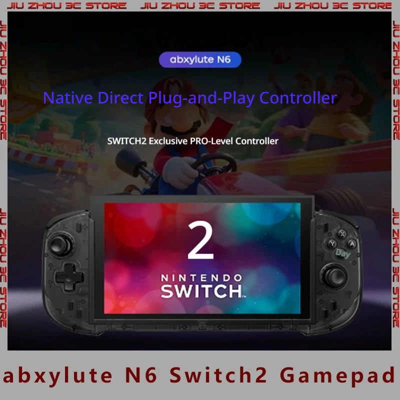 

Abxylute N6 Native Protocol Integrated Game Controller For Hall Effect Joystick 9 Axis Gyroscope Hd Vibration