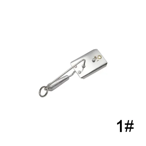 Cepilladora de pesca de acero inoxidable, tamaño grande, duradera, equipo de pesca de aguas profundas, equipo de pesca de atún, pesca de atún