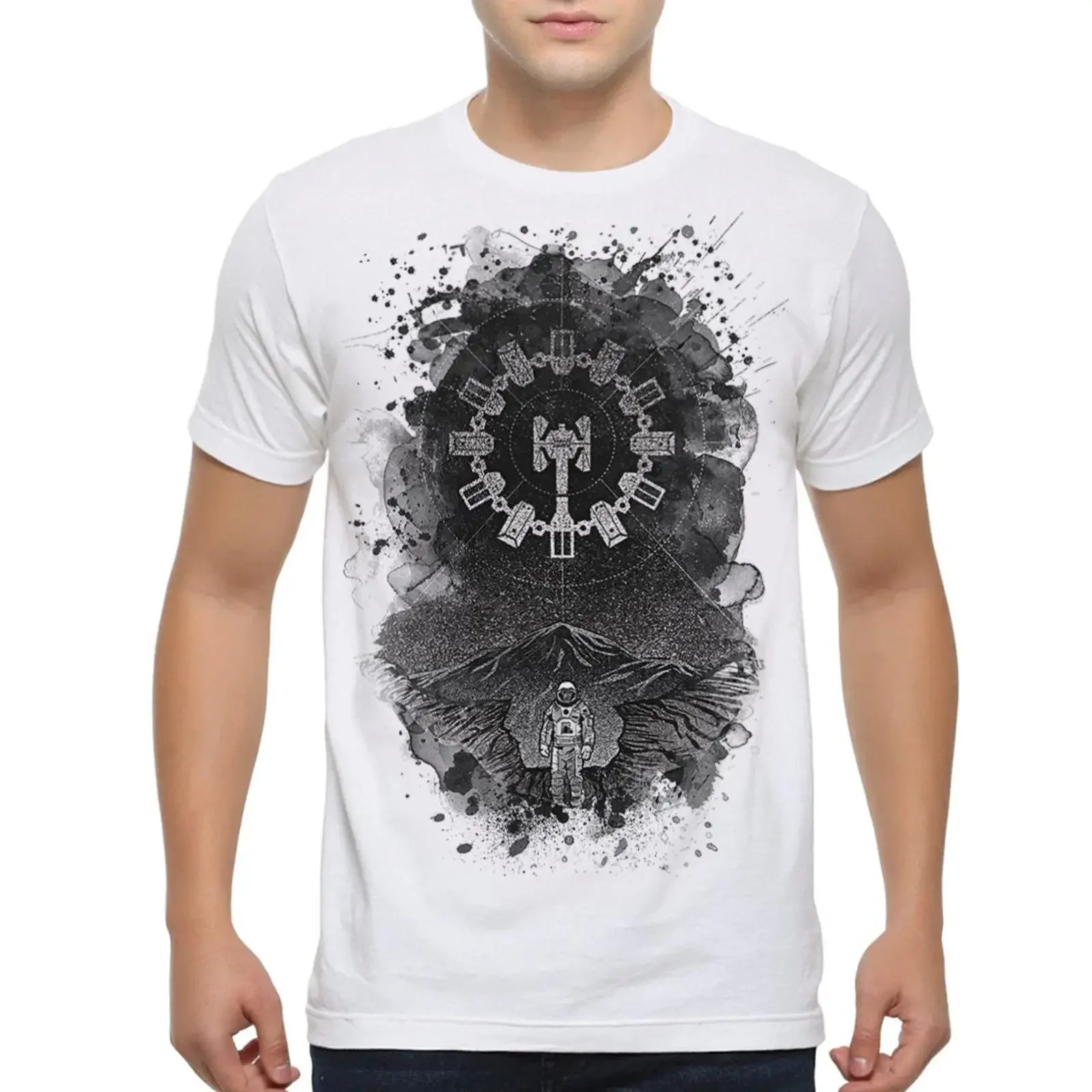Interstellar by Christopher Nolan T Shirt  Sizes wtb 102 vintage Washed Soft Versatile designer clothes fashion Unisex