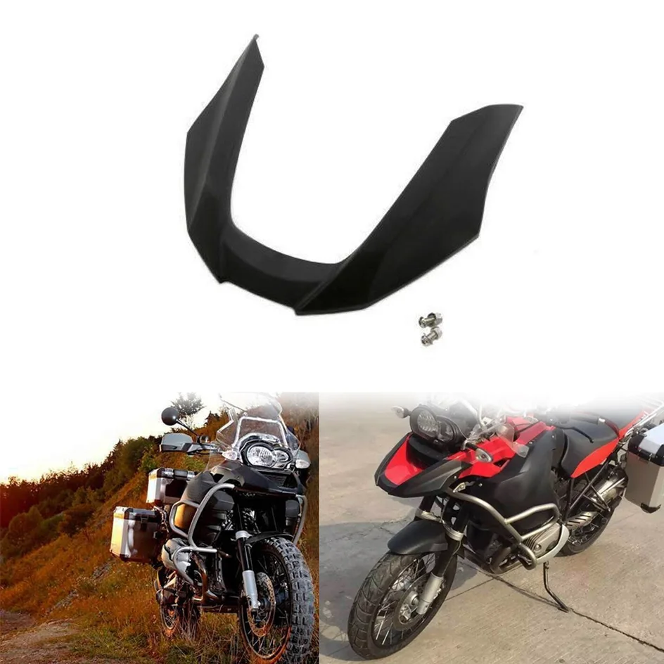 

R1200GS Front Beak Fairing Extension Wheel Extender Cover Black For BMW R 1200GS R1200 GS R 1200 GS 2008 2009 2010 2011 2012