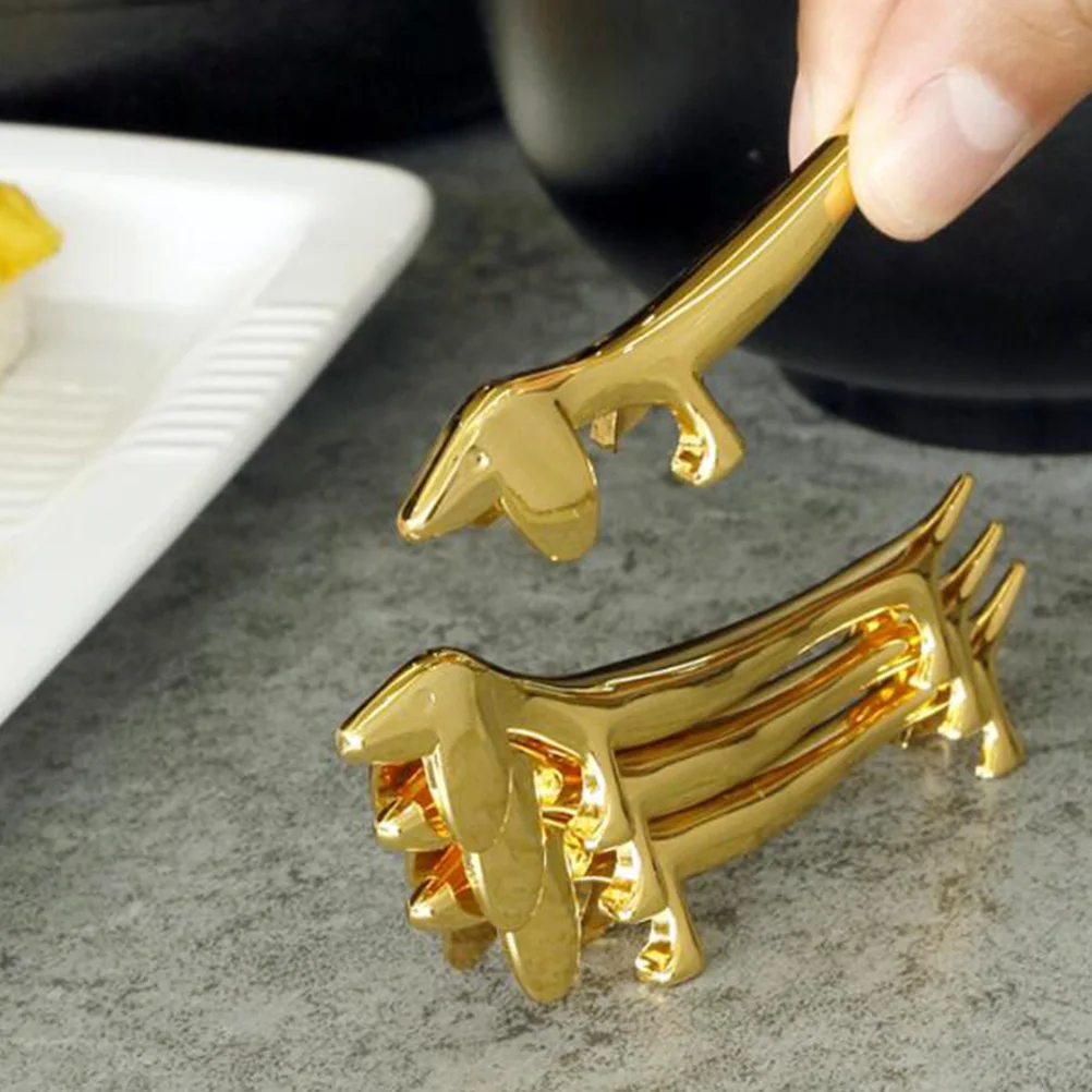 

Chopsticks and Spoon Stand Cutlery Holder Rests Holders Dining Rack Dog Knife Fork