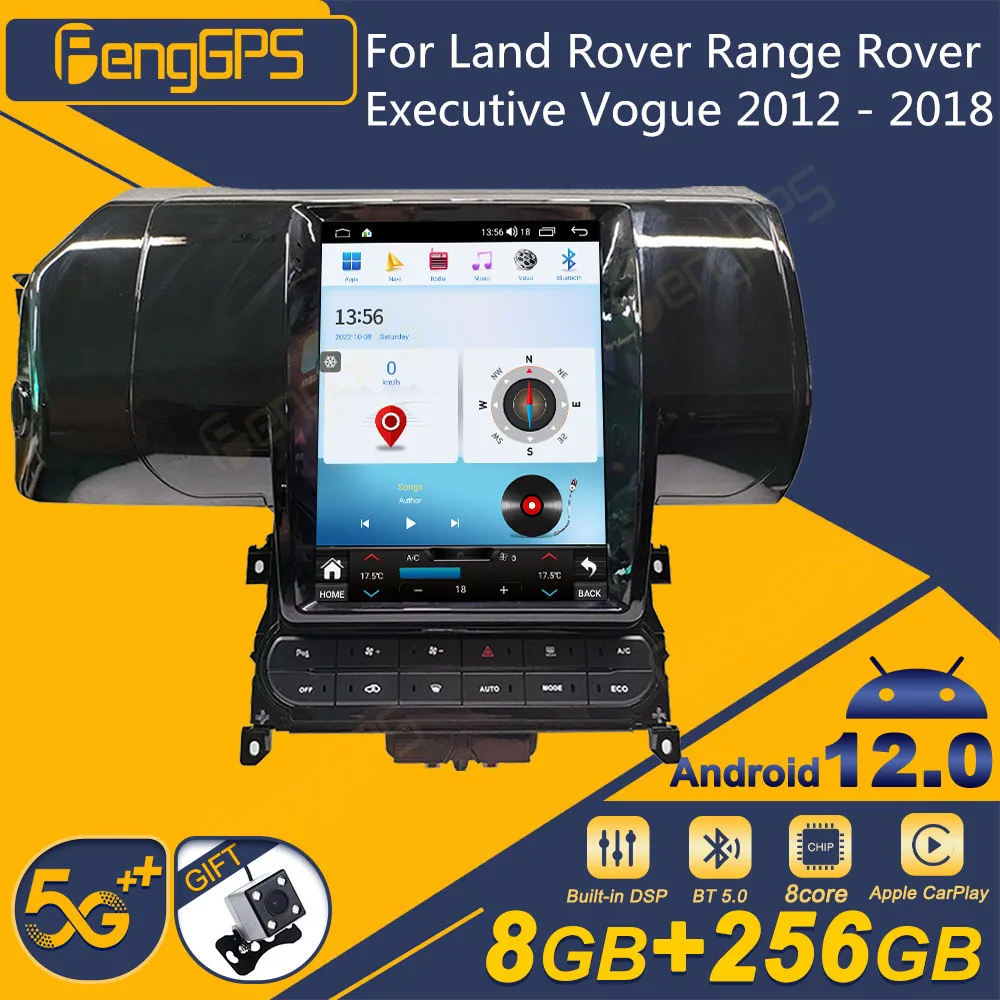 Android 12 For Land Rover Range Rover Executive Vogue 2012 - 2018 Screen Android Car Radio 2din Stereo Receiver Autoradio