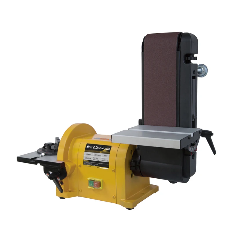 1*30 inches belt and 5inch disc sander enclosed induction motor mini disc and belt sander combination belt and disc sander