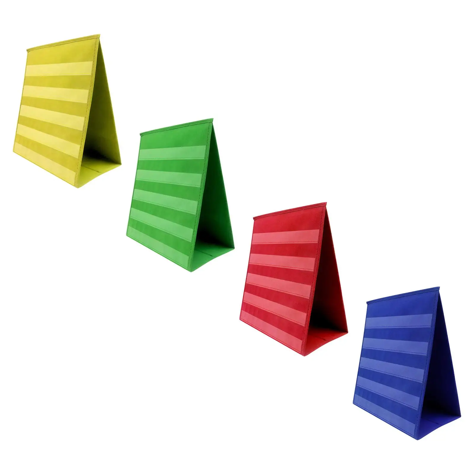 Foldable Double Sided Desktop Pocket Chart for Teacher Home Schedule Display