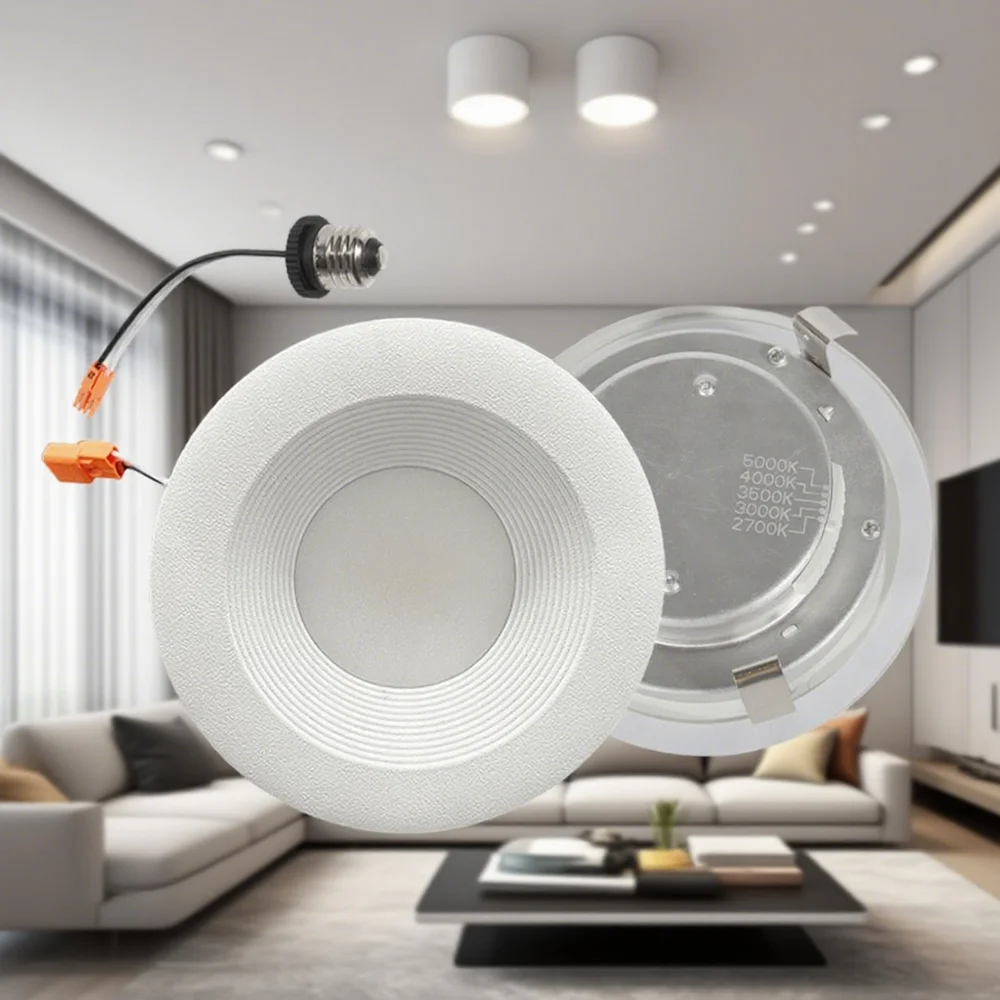 Adjustable Recessed LED Downlight New Trends Indoor Ceiling Lights E26 LED Spotlight Design Plastic Lamp Body Surface Mounted