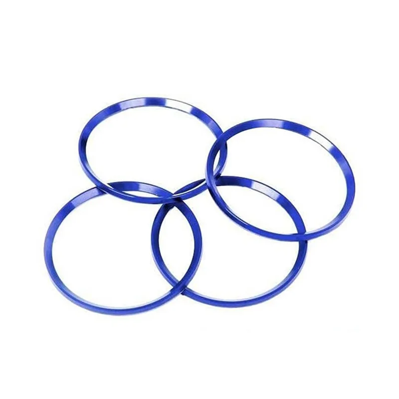 Car Wheel Center Caps Hub Rings Tire Center Decoration Cover Trims for Honda 10Th Civic 2016-2021 Accessories (Blue)