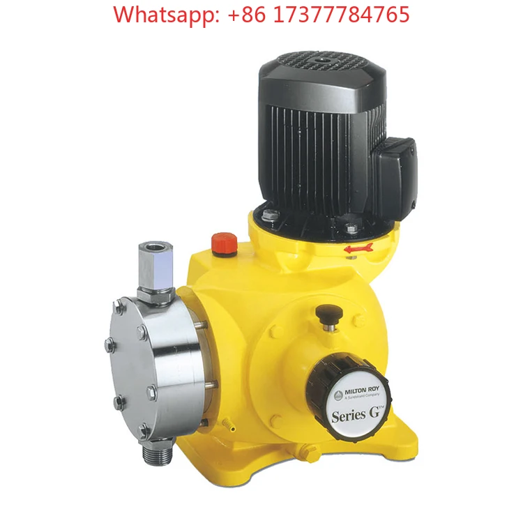 500L/h Mechanical Diaphragm Metering Pump, GMS Series DN15 PVC Head GMS0005PR1MNN