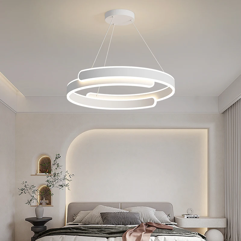 Imagem -02 - Nordic Led Pendant Lamp para Sala de Jantar Corredor Quarto Sala de Estar Criatividade Iluminação Simples Luz Pendurada Personalidade