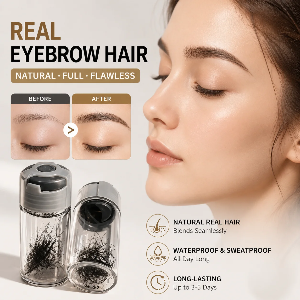 

Real Hair Effect Nano Brows PMU Implant Fiber Semi Permanent Makeup