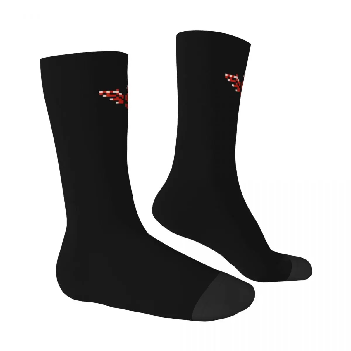 Contra Nes Logo Sokken Herfst Kousen Gothic Paar Zachte Ademende Sokken Grafische Outdoor Sport Antislip Sokken