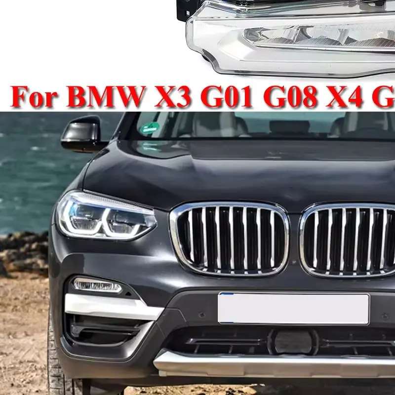 Fog Light A pair For BMW X3 X4 G01 G02 M40i 2017 2018 2019 2020 Sport Front Bumper LED Fog Light Lamp Left Right Direct Replace