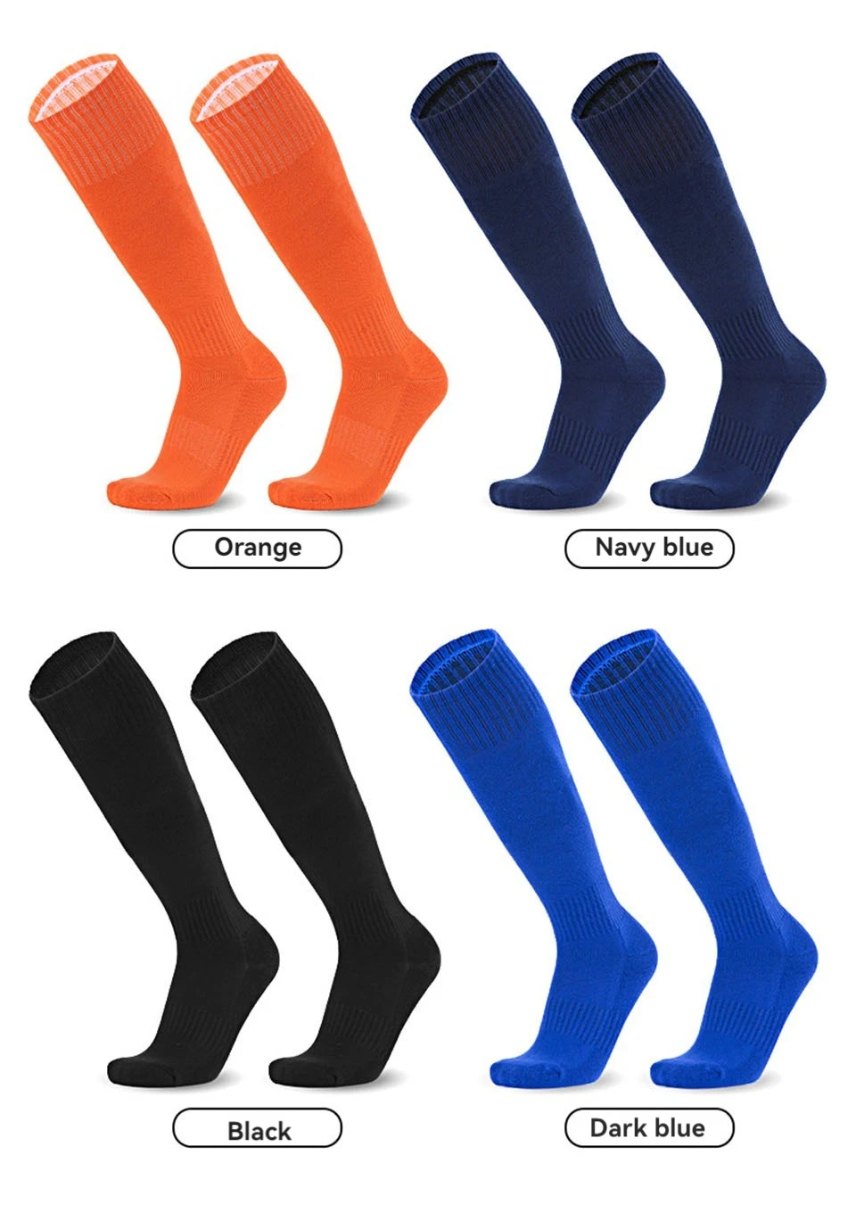 Loogdeel 1 Paar Kinder-Fußballsocken, Jungen-Fußballsocken, Mädchen, Kniestrümpfe, Baseball, Softball, Sport, Kinder, Jugendliche, Männer und Frauen – Detail 12