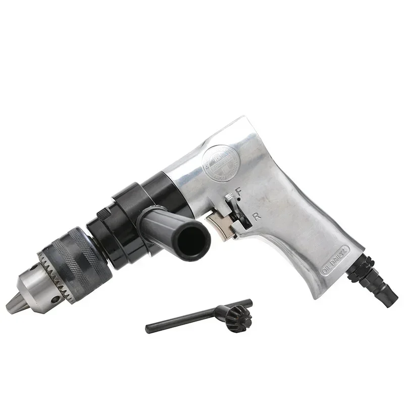 Forward Reverse Rotation Pneumatic Pistol Drill 13mm 700rpm Gun Type Air Drill Industrial Pneumatic Drill Gun
