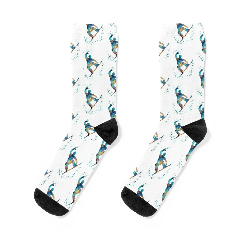 Male snowboarder Socks gift Soccer aesthetic gifts Socks For Women Men's
