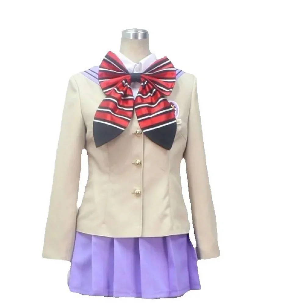 

Unisex Cos Anime Kamiki Izumo Cosplay Costumes School Uniform Dress Custom Size