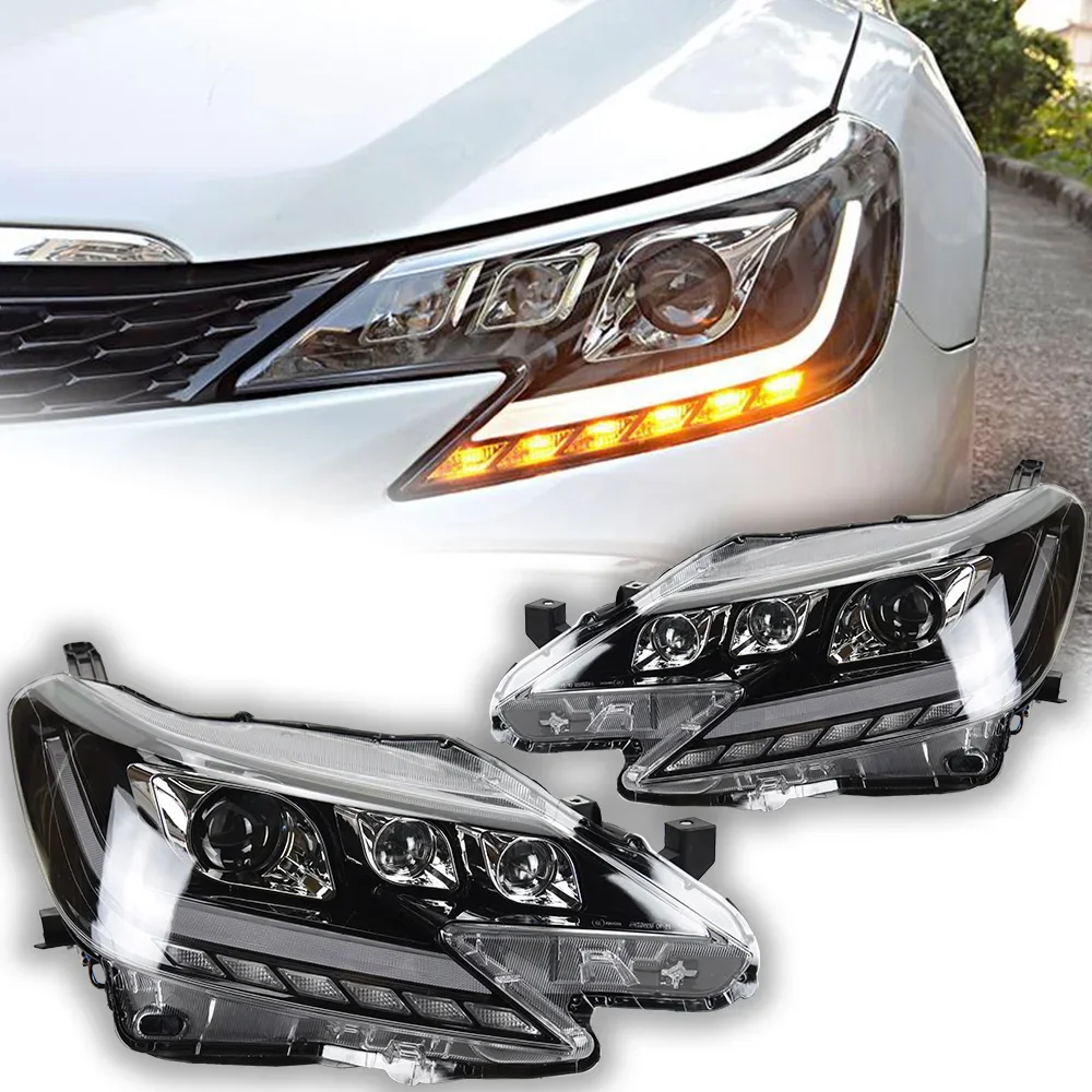 Factory Wholesales Dynamic Signal Head Lamp LED Headlights For Mark X 2012 2013 2014 2015 2016 2017 2018 2019