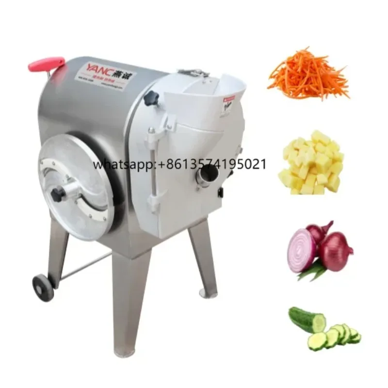 

High-Efficiency Smart Vegetable Cutter for Bulbs Fruits and Vegetables Perfect for Restaurant and Processing Plant Use