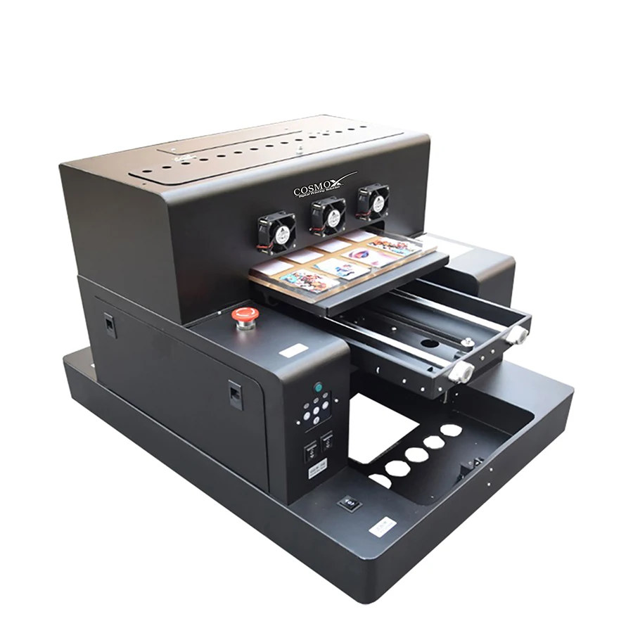 Economic 3D Digital Inkjet A4 UV Printer Desktop uv laser flatbed printer