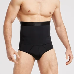 1pcs Men High Waist Shapewear Pants Tummy Control Shorts Body Shaper Compression Trainer Belly Tummy Slimming Boxer Underwear