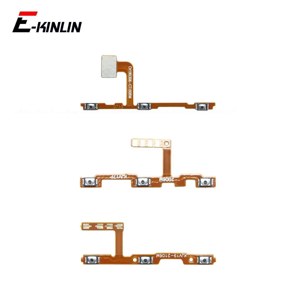 Switch Power ON OFF Key Mute Volume Button Ribbon Flex Cable For Vivo V19 V17 Neo V15 V11i V11 Pro Replacement Parts