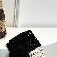 

Ручная сумка на плечо в полоску в стиле ретро, сумка для хранения покупок на работу, сумка на плечо