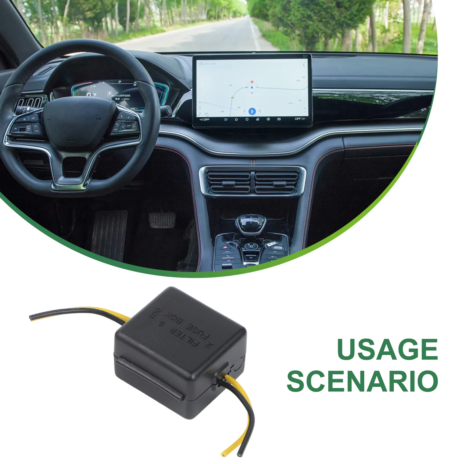 High Quality Long Lasting Filter Power Signal Accessories Automotive Easy Installation Exquisite Replacement Spare Study