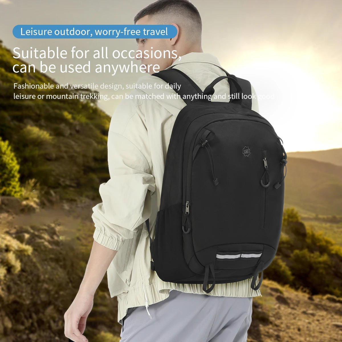 Lifetime Warranty Sport Backpack For Men 15.6inch Laptop Backpack Casual Backpack Men Travel Bag Outdoor Backpack Waterproof Bag