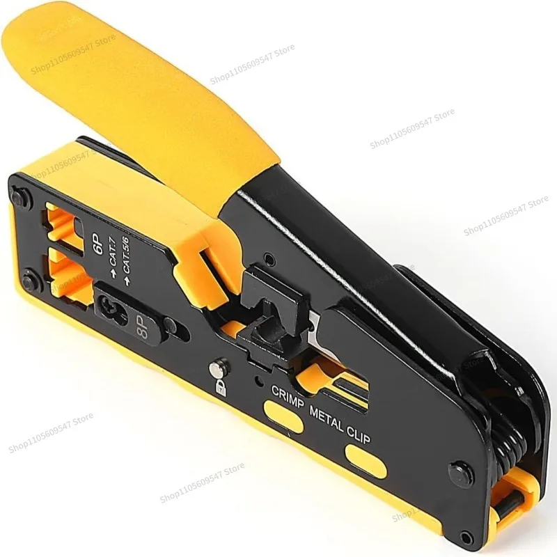 For Mesh Pliers, Crimping Pliers, Wire Stripping Pliers, Wire Stripping and Wire Cutting RJ45 Multi-function