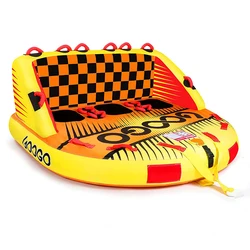 3 Rider Inflatable Towable Tube Sofa, Water Play Equipment, for Water Amusement