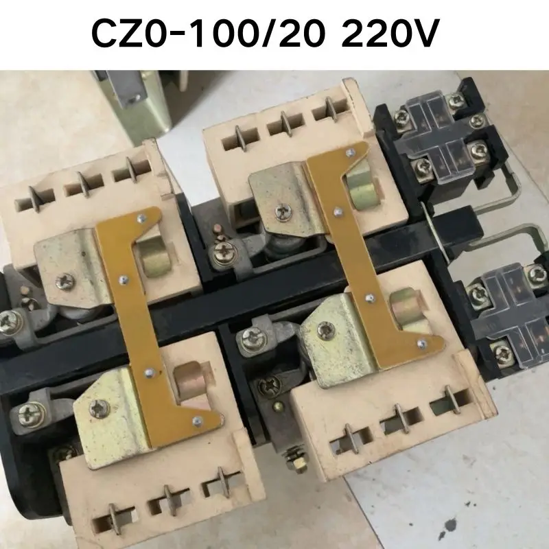 Second hand test OK CZ0-100/20 220V  DC contactor